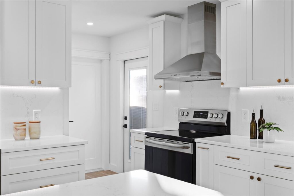 Modern custom kitchen pantry with personalized organization.