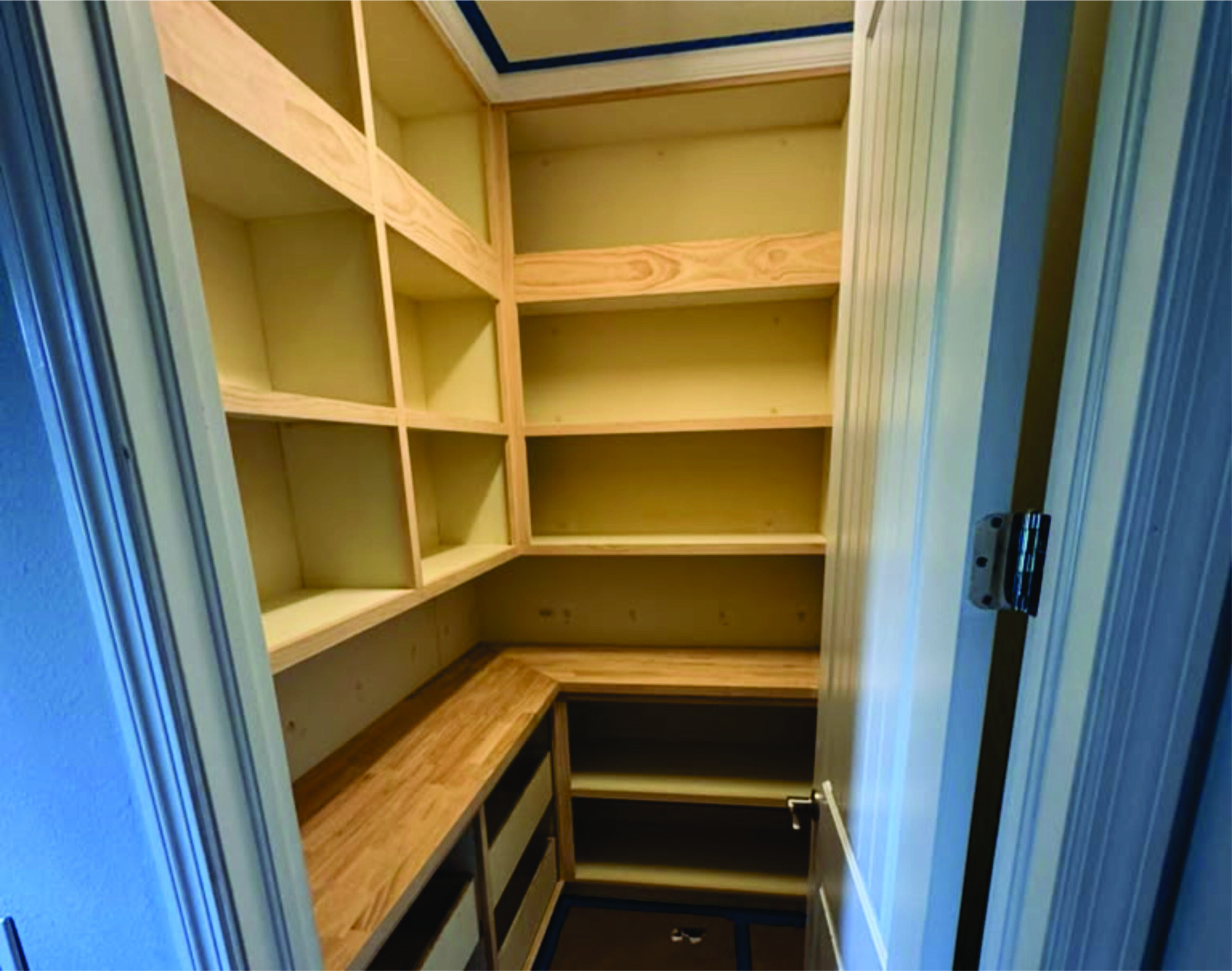 Custom Pantry installation in Odessa