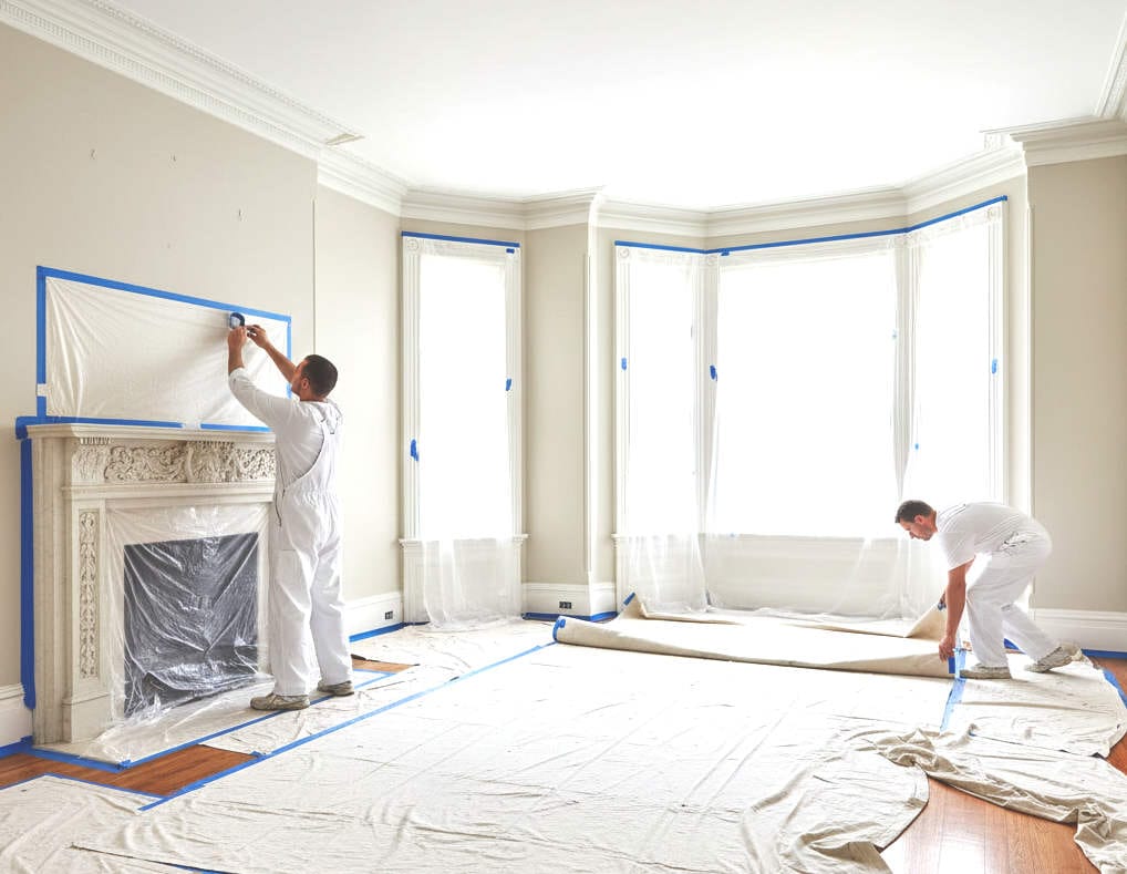 Professional interior painting completed by Pittol Solid Core in Odessa, FL.