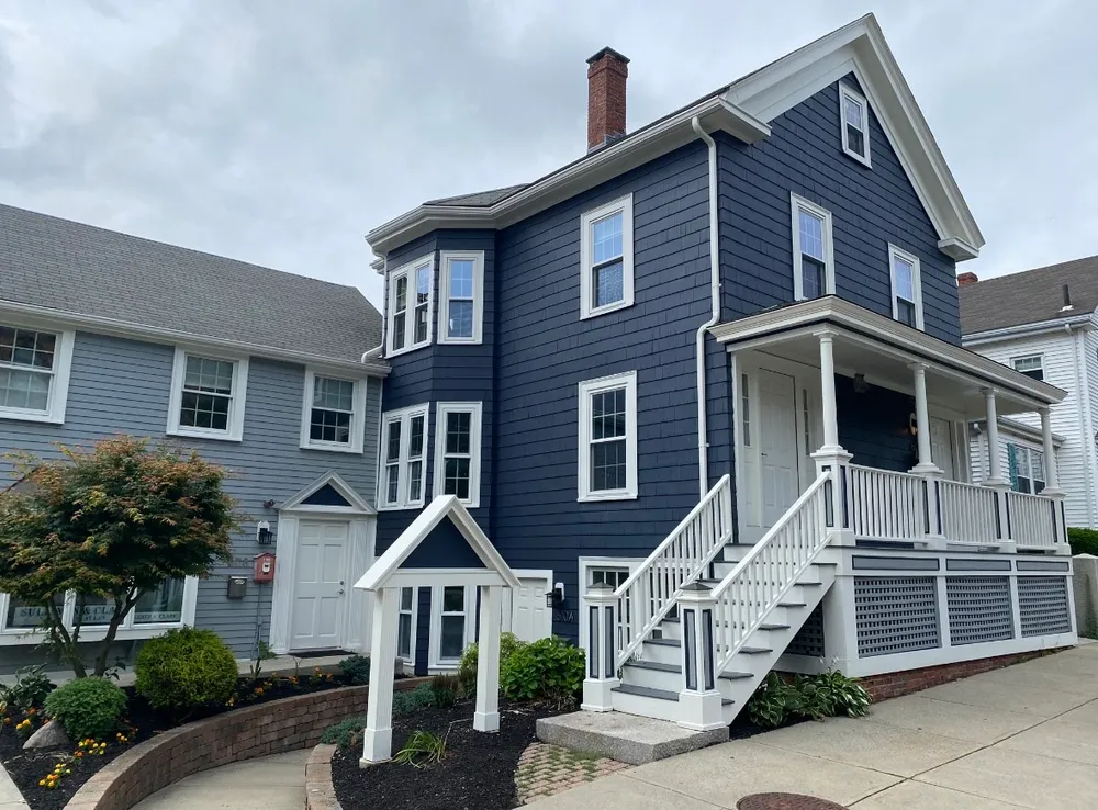 Residential exterior painting project in Odessa.